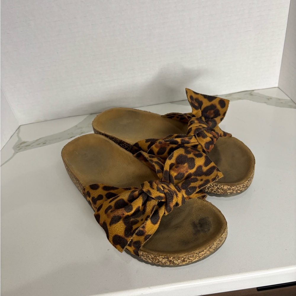 Leopard Print Women's Sandals